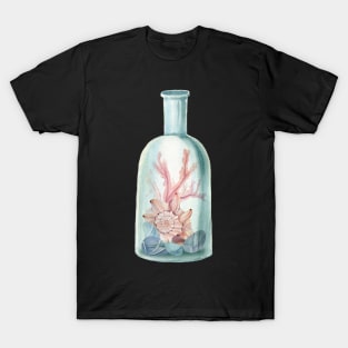 Marine life in a bottle T-Shirt